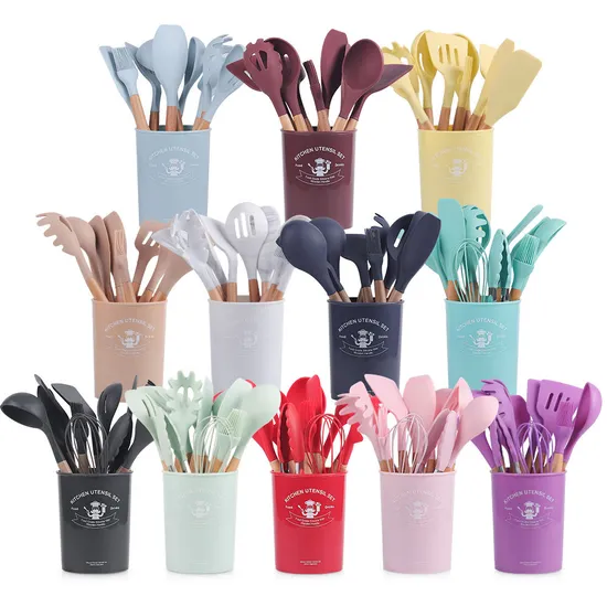 Accesorios de cocina Herramientas de cocina Cocina Utensilios de cocina de silicona