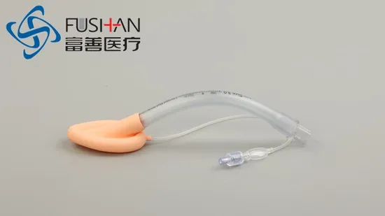 OEM ODM, anestesia médica desechable personalizada, máscara laríngea de PVC de silicona para vía aérea para cirugía hospitalaria con inflables y no